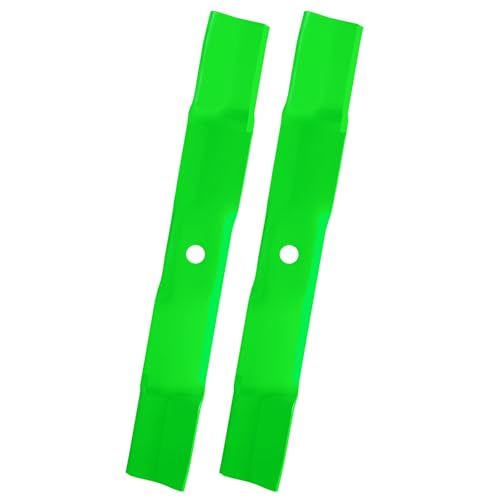 JYLEYJ M170642 Mulching Blades for 42 John Deere Z335E Z335M Z345M Z345R X350 X354 X370 X380 S220 Mower Deck (2 Pack)