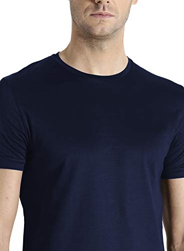 Image of ADRO Men's Cotton Solid Regular Fit T-Shirt