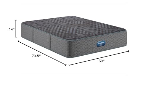 Image of Beautyrest Days End Plush 14 inch Mattress - Twin XL - Cooling Tech, Supportive Durable Pocketed Coils, Pressure Relief, Motion Separation; 100 Night Sleep Trial and 10 Year Warranty