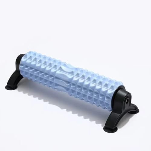 High Density Foam Roller with 4 Suction Cups for Deep Tissue Muscle Massage, Exercise and Workout Support