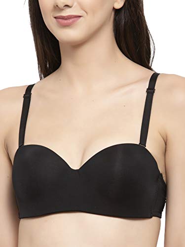 Image of Brachy Women's Every Day's Padded Underwired Demi Cup Bra T Shirt Padded Underwired Pushup Bra 85% Poly Cotton, 15% Elastane