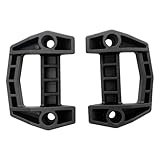 Amagogo 2X Gepäckträger-Basissatz Zubehör 860201806 Kompatible Schwarze Schneemobil-Gepäckträgerhalterung für -Reparaturteile