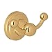 Rohl U.6922PN PERRIN & ROWE DOUBLE ROBE HOOK IN POLISHED NICKEL P&R DOUBLE ROBE HOOK P.NK