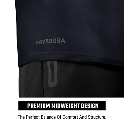 Hayabusa Men's Essential T-Shirt - Logo Graphic, Cotton Blend, Athletic Cut3