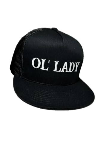 Sombrero OL' Lady para hombre y mujer negro miniatura 1