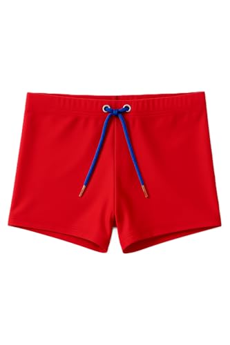 Costume da Bagno per Bambini Ragazzi Pantaloncini Bermuda Estivi Shorts Estivo (cod. 1200)(ZT526 Rosso,4-6 Anni)