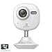 EZVIZ Mini Plus HD 1080p Wi-Fi Video Security Camera, 32GB MicroSD, Compatible with Alexa – White