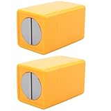 FONDOTIN Scatola per Lame di Scarto 2 Pezzi Contenitore Portatile Compatto e Resistente per Stoccaggio Sicuro di Lame Rotte Custodia Leggera per Riciclaggio in Casa Ufficio e Negozio