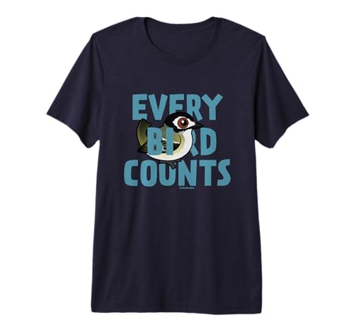 Birdorable Black-capped Vireo Every Bird Counts Conservation Premium T-Shirt