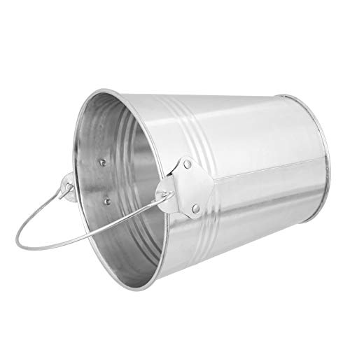 POPETPOP 1 Pc Tambor Aceite Oil barbacoas Barbecue Accesorio Limpieza Barbacoa Accesorios para Barbacoa contenedor de Goteo de Grasa Cubo de Goteo de Grasa Chapa de Hierro galvanizada