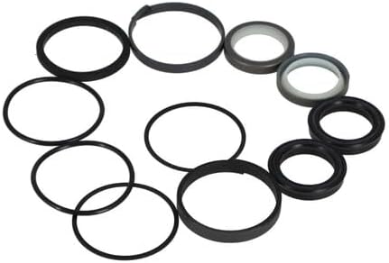 All States Hydraulic Seal Kit - Steering Cylinder fits Case 580K 580L 580M 580SK 580 Super L 580 Super M 590 580K 580L 580M 580SK 580 Super L 580 Super M 590 G110045