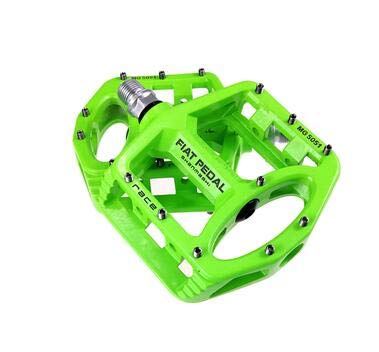 Bike Pedals Magnesium Alloy Road Bike Pedals Ultralight Mtb Bearing Bicycle Pedal Bike Parts Accessories 8 Color Optional Pedals (Color : Green) #TOP21