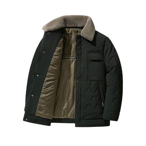 Veste matelassée pour homme style médiéval simple chaude et casual