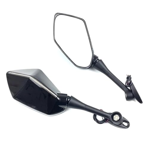 Espejo retrovisor de motocicleta con intermitentes para rutas en CBR