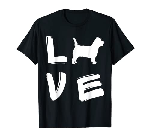 Amor Cairn Terrier Camiseta