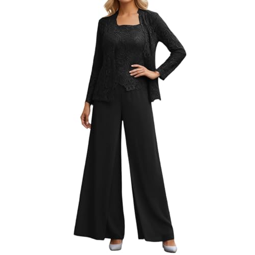 Conjunto de 3 piezas para mujer con traje de chaleco y chaqueta de gasa