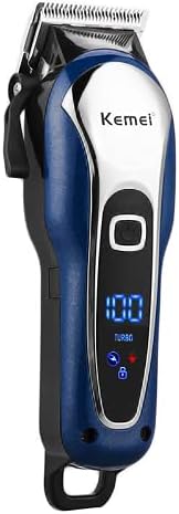 Máquina De Cortar Cabelo Profissional Aparador Kemei Km-1995