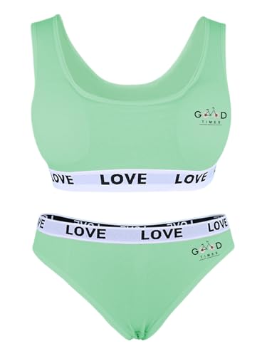 Girls' Underwear Set, Girls Panties Big Kids Cotton Underwear for Teens Briefs Multiple Pack Options3