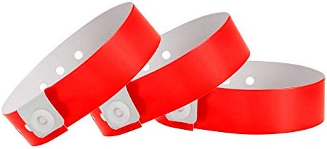 Amazon.com : WristCo Extended Wear Premium Red Tanslucent Vinyl Secure ...