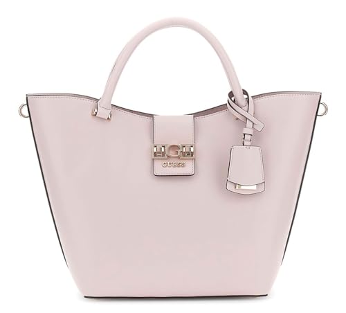 Sac à main GUESS Jane rose lotus : grand sac à épaule bandoulière cabas pour femme
