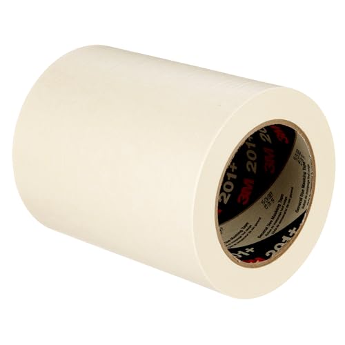 Image of 3M 73112-case Paper Tape 200 Tan, 144 mm x 55 m, 4.4 mil (Pack of 8)