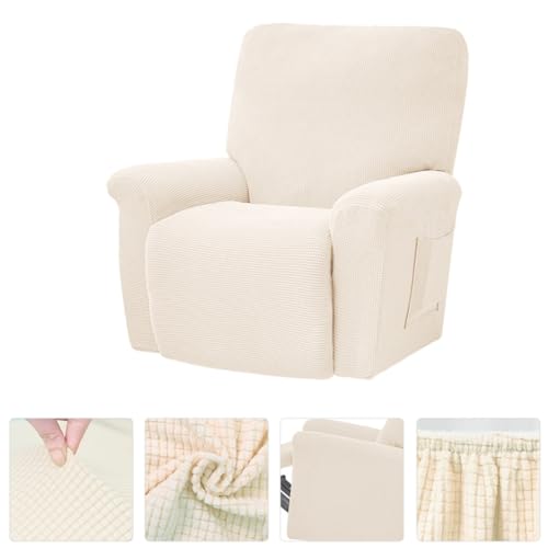 Funda elástica de sillón reclinable poliéster lavable antideslizante TEMPNAP 7
