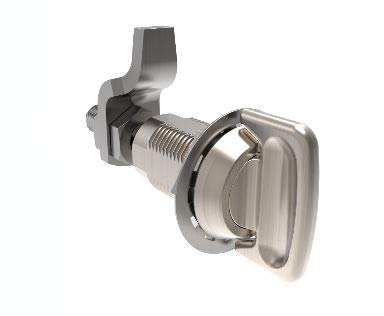 Southco E3-17-22 Vise Action Compression Latch, Large Size, Knob Style, Stainless Steel, Electropolished
