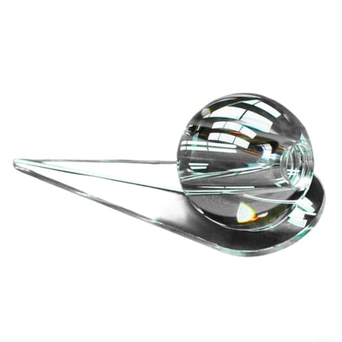 Dispositivo de entrenamiento de piscina transparente con diámetros interiores dobles para guiar el camino de la punta del taco y soportar una ejecución consistente (orificio de 18 mm)