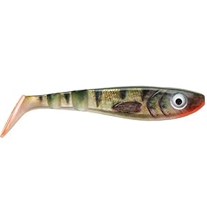 Abu Garcia Svartzonker McPike leurre souple de type shad pour la pêche du brochet, à monter sur tête plombée, coloris…