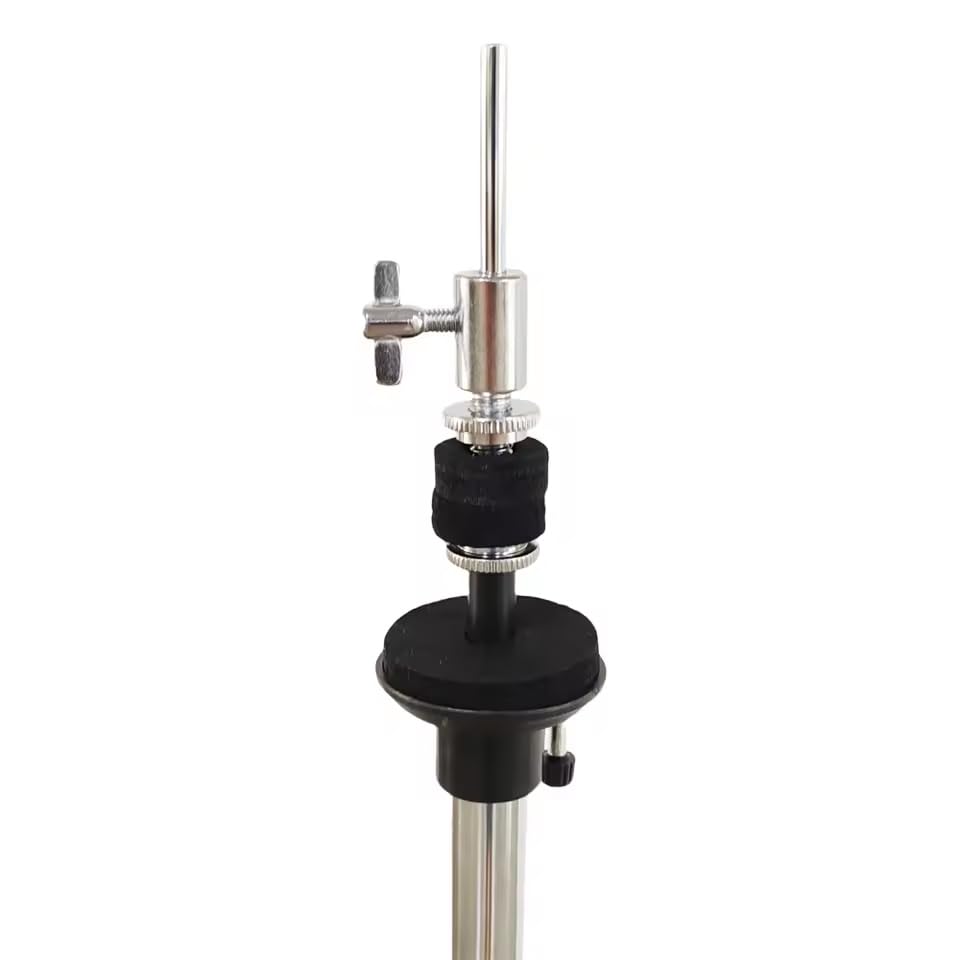 Softline Pro Single-Braced Hi-Hat Stand with Longboard Swiveling Footplate, Adjustable Precision Screw Dial, and Single-Braced Tripod (SP HH-L SB) - Image 4 thumbnail