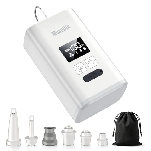 電動ポンプ 電動エアーポンプ エアーポンプ キャンプ 小型 浮き輪 【2026革新・高速充填・充気＋排気の2WAY】エアーマット インフレーターマット エアーベッド 空気入れ 空気抜き 両対応 超軽量 USB充電式 携帯式エ 2000mAh バッテリー大容量 連続使用可能 プール ゴムボート ビニールブール 真空圧縮袋適用 5種類ノズル付き LED照明付き 日本語取扱説明書付き