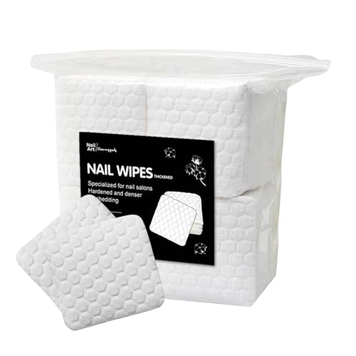 Nexusectar Salviette per unghie, super assorbenti, morbide, in tessuto non tessuto, per la rimozione delle unghie, per manicure e pedicure, per la casa, il salone