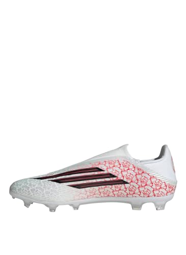Adidas F50 League Ll Fg/Mg KJ3781 Chaussures de sol multi-pelouses pour homme Blanc, Blanc., 44 EU