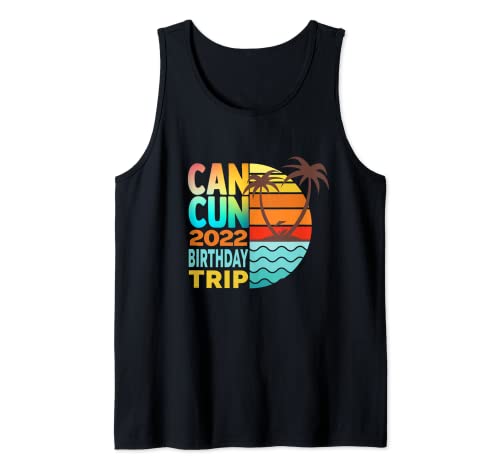 Cancun Vacation México Outfit Camiseta sin Mangas