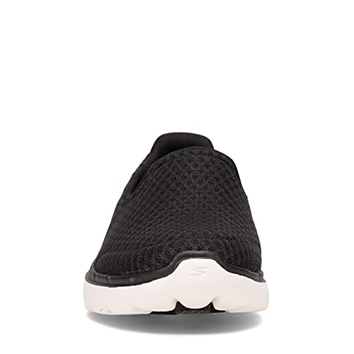 Skechers Performance Women's GO Walk 6 - Big Splash, Black/White, 6.5