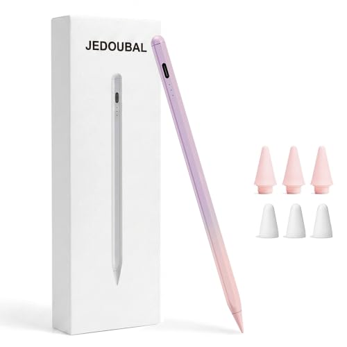 Image of Stylus Pen for iPad 2018-2026, 3X Fast Charging iPad Pencil with Palm Rejection & Tilt Sensitivity, Apple Pencil Alternative No Bluetooth Required Compatible with iPad Pro Air Mini