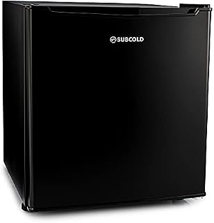 Subcold Eco35F Mini Freezer | 4-Star Table Top Freezer | Small Energy Efficient Mini Freezer | Adjustable Thermostat & Reversible Door | Customisable Storage Removable Shelf (Black)
