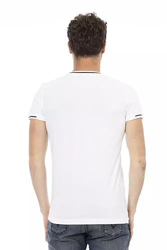 Trussardi Action White Cotton T-Shirt L