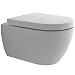 Produktbild Hänge-WC Spülrandlos inkl. abnehmbaren WC-Sitz Softclose | GEBERIT Duofix UP320 Spülkasten & Betätigungsplatte SIGMA20 weiß/glanz-chrom, 2-Mengen-Spülung mit Befestigungsrahmen