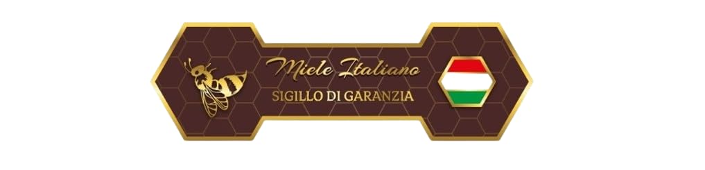 Sigillo di Garanzia Esagonale Marrone Elegante - Grande (11,5x1,8 cm) - Rotolo da 1000 Etichette adesive - Chiusura di Sicurezza per vasetti di Miele e Confezioni Alimentari