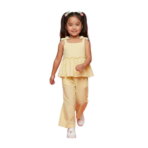 Image of Nautinati Girls Printed Top & Shorts Co-Ord Set | Age 2-10 Years