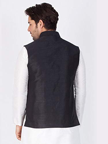 Elina fashion Men's Indian Nehru Jacket || Ethnic Jodhpuri Bandhgala Sleeve Less Waistcoat ONLY3
