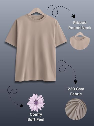 Image of Couple T-Shirts Cotton | Oversized Tshirt for Men Women Love (Set of 2 | Regular Fit | OSHS CT8)