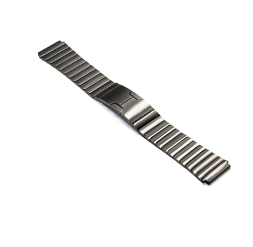 [LOKLNEYK] 22mm�����X�e�����X��d���{�^���o���h�ɓK������Huawei Watch GT6/5 Pro(Titanium gray)