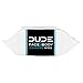 DUDE Wipes - Face and Body Wipes - 3 Pack, 90 Wipes - Unscented Wipes with Sea Salt & Aloe - 2-in-1 Body & Face Wipes - Alcohol Free and Hypoallergenic Cleansing Wipes