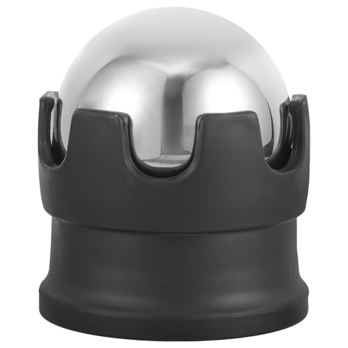 BESPORTBLE Bola de Masaje de Acero Inoxidable con Compresa de Hielo para Fitness y Alivio Muscular en Cuello y Espalda