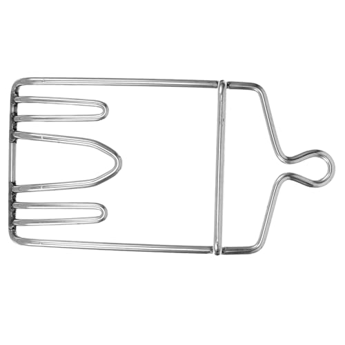 Sosoport Chicken and Duck Slaughter Hook Cooking Utensils Chicken Roast Hook Butchers Hook Sausage Hooks Roasted Metal Hook Household Meat Hooks Hanger Beef Universal Hook Stainless Steel