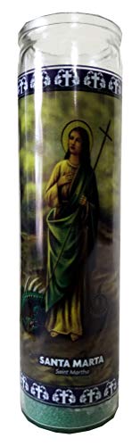 Saint Martha Devotional Candle
