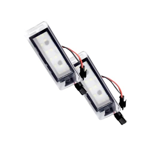 Piloto de matrícula anti multa para Buick Enclave y LaCrosse recambio trasero estanco 2PCS