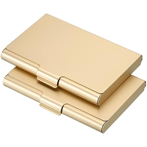 PATIKIL Aluminum Business Card Holder Cover